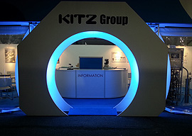 旭川水道展　KITZ様／清水合金製作所様ブース
