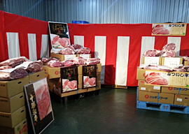 東日本フード　国産牛展示会