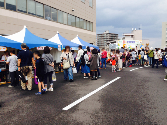 秋の交通安全祭in桑園